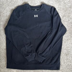 Under Armour Unisex Black Crewneck